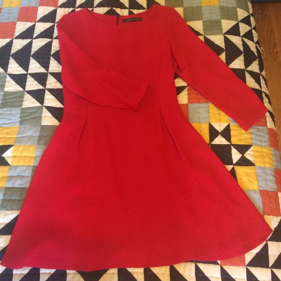 Red Zara Dress