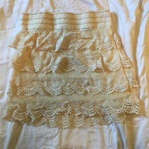 Lace skirt