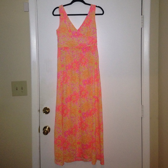 Size Medium Sunkissed Sloane Maxi -hemmed for 5'5"