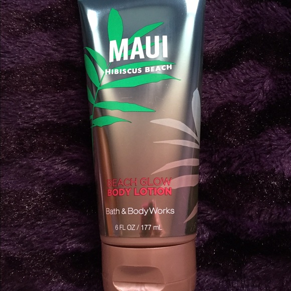 Bath and Body beach glow body lotion