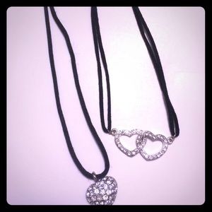 Heart necklaces