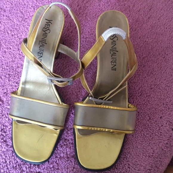 Yves saint Laurent vintage heels - Picture 2 of 4