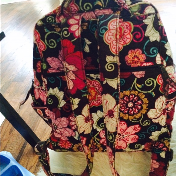 Vera Bradley Mod Floral Pink Backpack - Picture 4 of 4