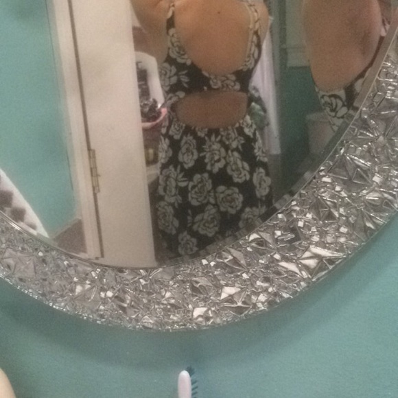 Open back Floral skater dress - Picture 2 of 2