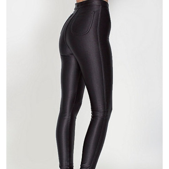 black disco pants