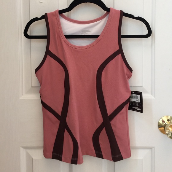 NWT Avia workout tank with bra top Sz S