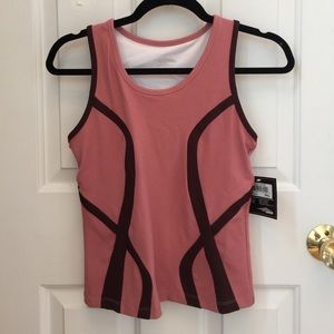 NWT Avia workout tank with bra top Sz S