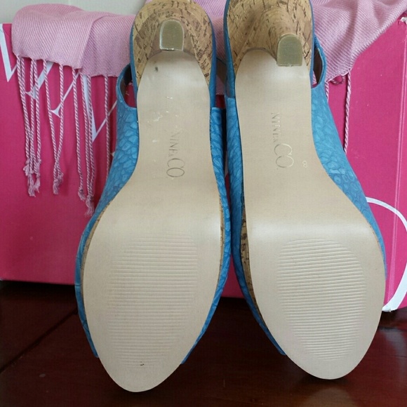Nine & Co. Open Toe Heels - Picture 2 of 3