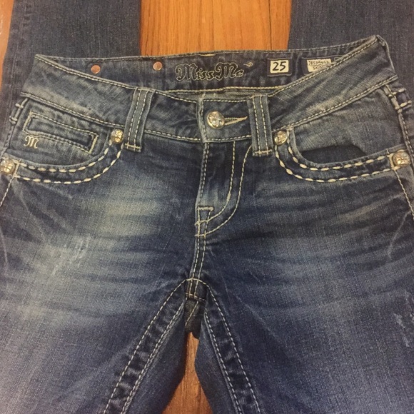 Miss Me Rhinestone Skinny Jeans - Picture 3 of 5