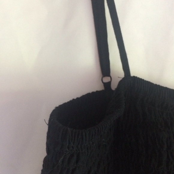 NWT LA Hearts Smocked Cropped Tank Top - Picture 4 of 4