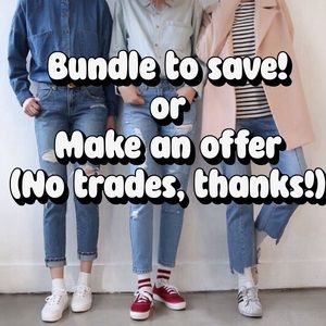 BUNDLE AND MAKE OFFERS!