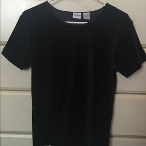 Black Velvet Tee