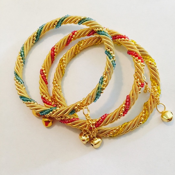 Gold bangles from Dubai