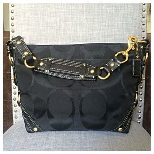Coach Signature Carly Hobo w/ Dustbag and Cleaner