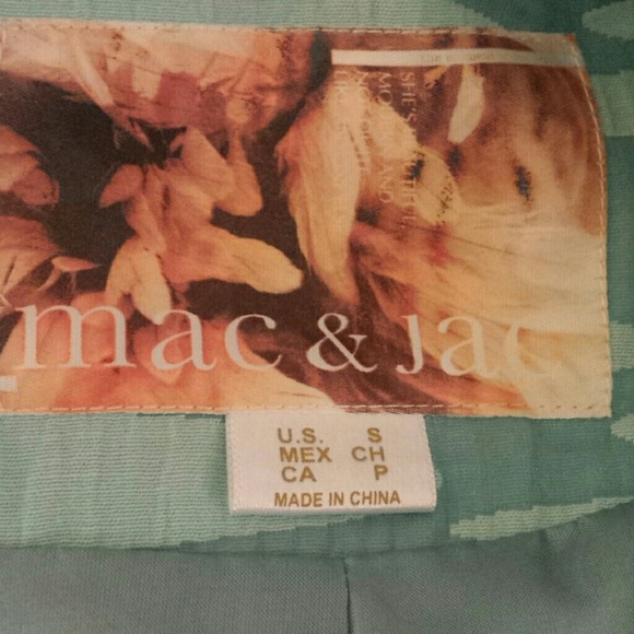 Mac & Jac Blue Jacket Small - Picture 4 of 4