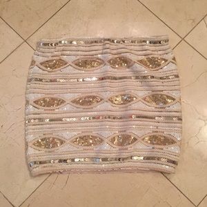 Sequin Skirt