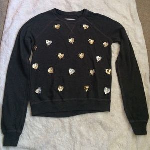 Abercrombie and Fitch Sparkle Crew Sweater