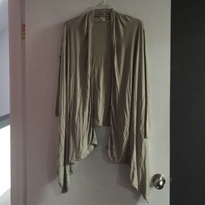 Reiss S/M long open cardigan-like new!