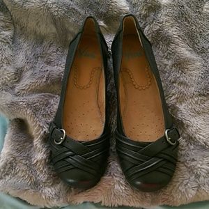 Yuu black flats