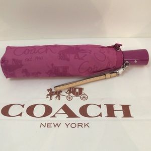 🌂Brand New without Tag🌂COACH snaphead umbrella