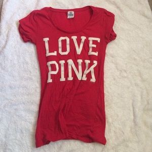 VS Pink TShirt "LOVE PINK"