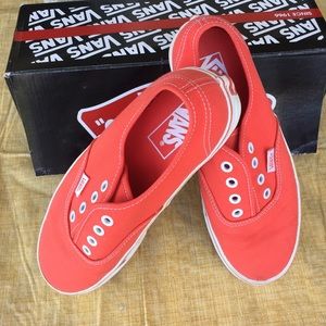 Orange Vans