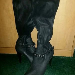 Below the knee boots