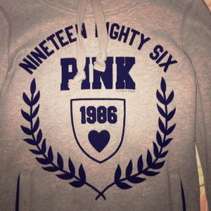 Victoria's Secret PINK grey hoodie