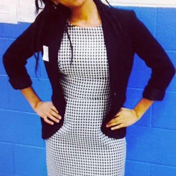 H&m black blazer