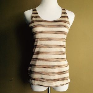 Banana Republic shimmery sheer tank
