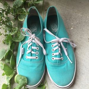 Turquoise Vans