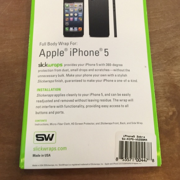 Slick wrap for iPhone 5 - Picture 2 of 3