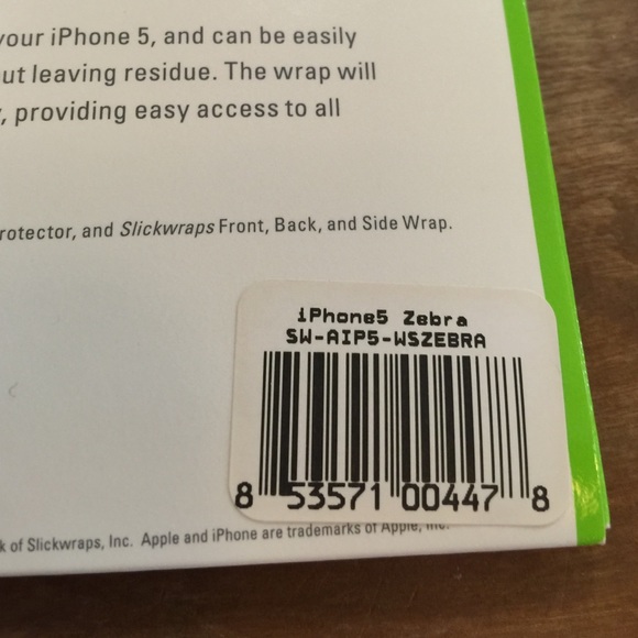 Slick wrap for iPhone 5 - Picture 3 of 3