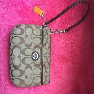 Coach wristlet