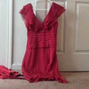 Red dress