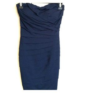 Navy blue dress