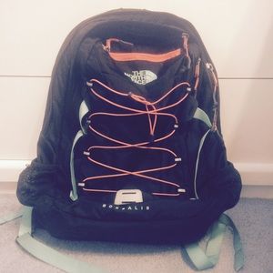 The North Face Borealis Backpack Black & Neon