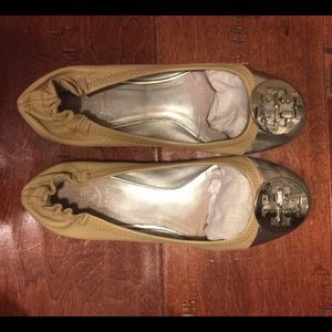 Authentic Tory Burch Reva Flats size 7