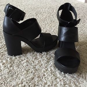 Coachella inspired platform sandals
