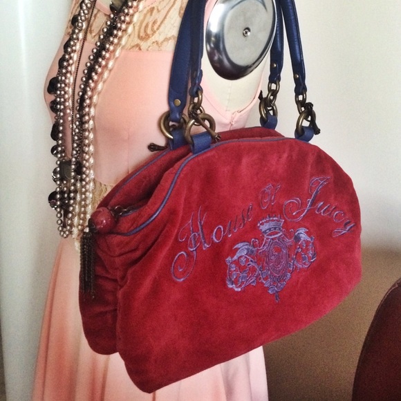 Juicy Couture Velour Hobo Bag