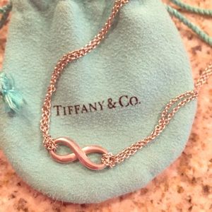 AUTHENTIC Tiffany and Co infinity necklace