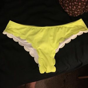 Ruffled, Victoria's Secrets PINK bikini bottoms