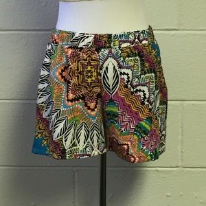 NWOT print shorts