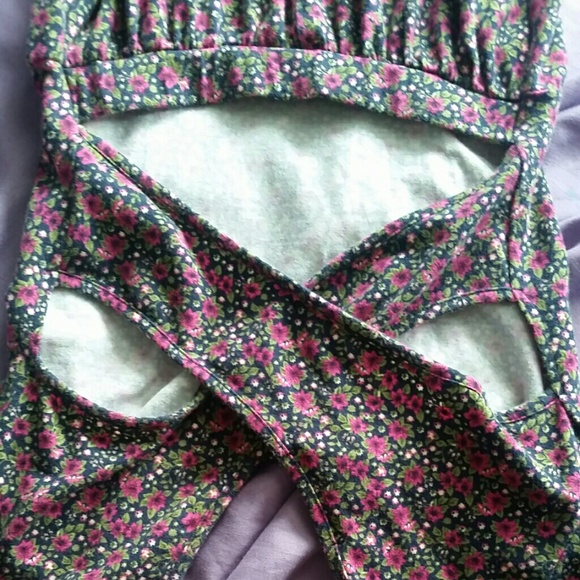 Pink Floral Dress - Picture 3 of 4