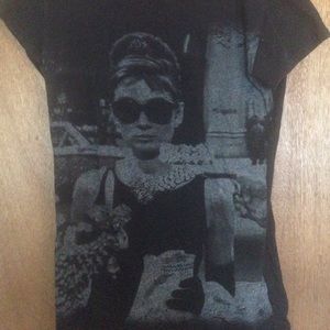 Audrey Hepburn/Breakfast at Tiffany's shirt