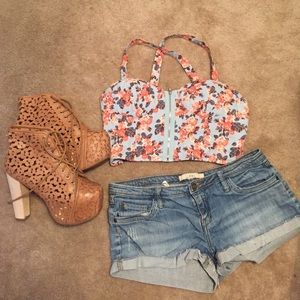 Floral bralette