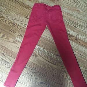 Fun Red back/Black front jeans