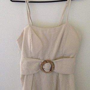 Tan, short dress💗