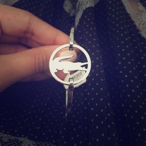 Authentic Lacoste Bangle (Sterling Silver)