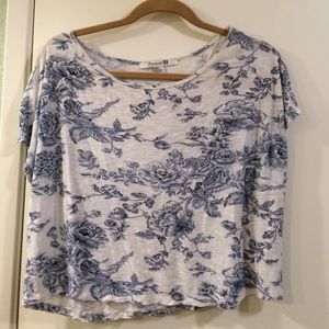 Forever 21 Floral crop top